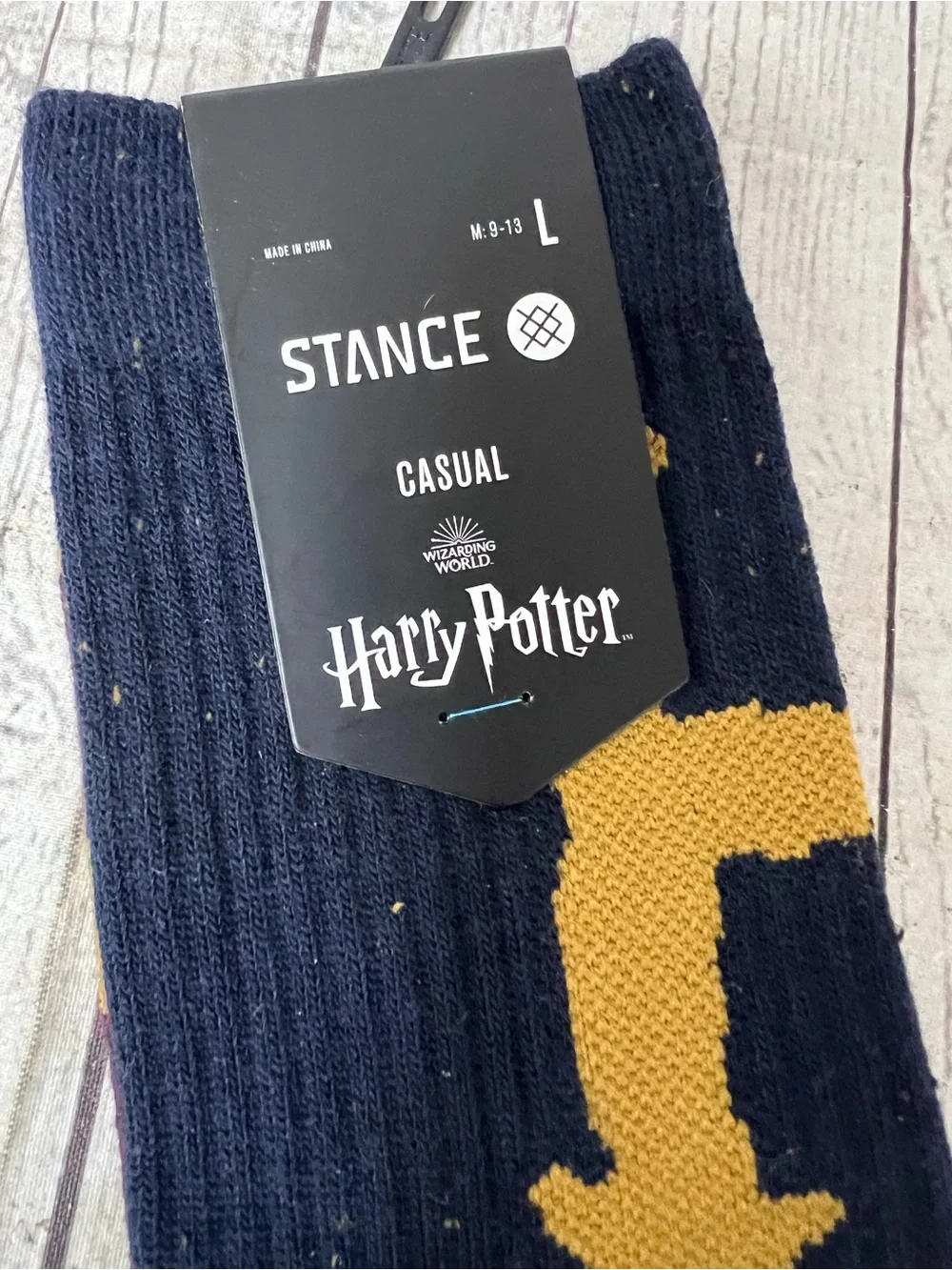 Brand New Men’s Stance Harry Potter Ron & Harry Crew Socks Size Large 9-13 US